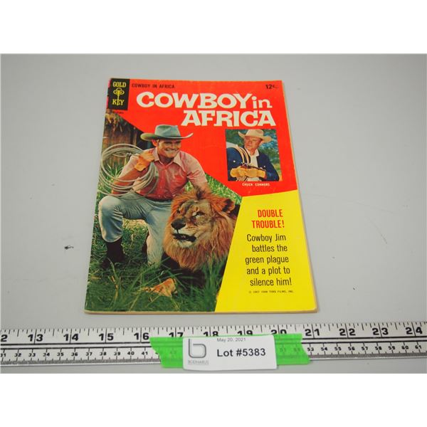 Gold Key Cowboy in Africa 12 cent Comic 1967