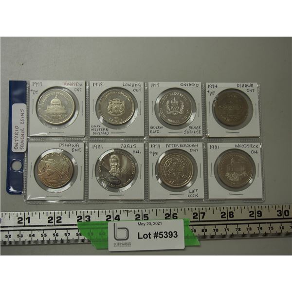 Ontario Souvenir Coins (8)