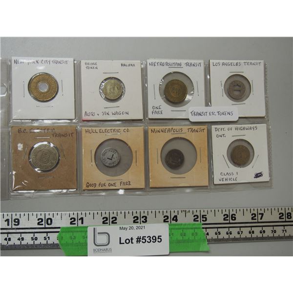 Transit And Misc Tokens