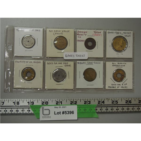 Games Tokens