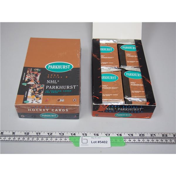 (2X THE MONEY) Parkhurst 1991, 1992 Sealed Pkgs of Hockey Cards
