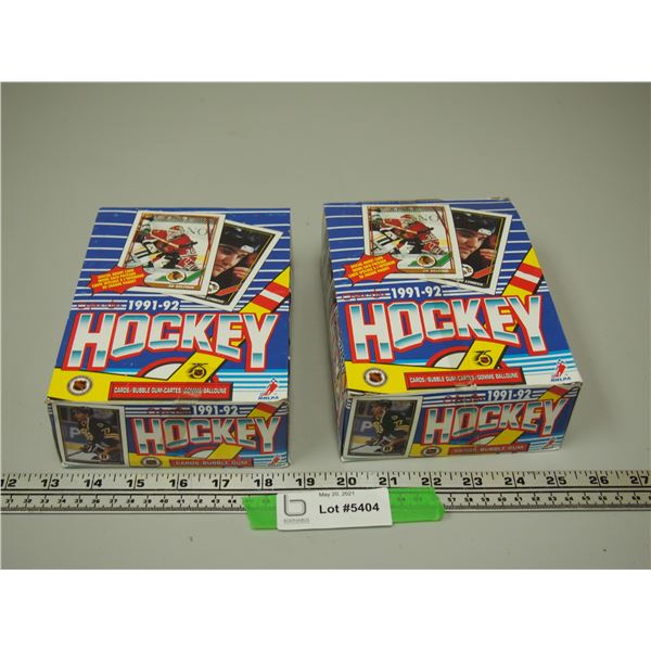 O-Pee-Chee 1991 Bubble Gum Hockey Cards (All Sealed Pkgs)