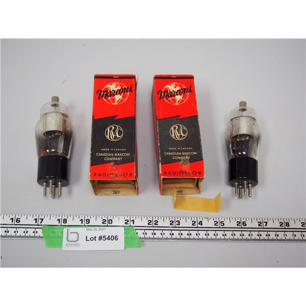 (2X THE MONEY) NOS Radio Tubes