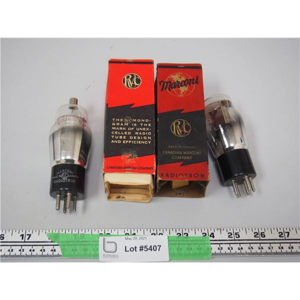 (2X THE MONEY) NOS Radio Tubes