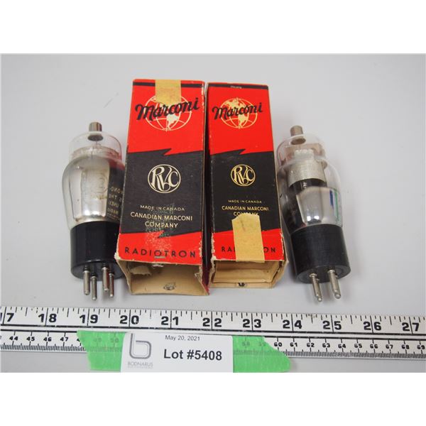 (2X THE MONEY) NOS Radio Tubes