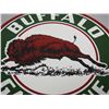 Image 2 : Buffalo Gasoline Porcelain Sign (11 3/4" Diameter)