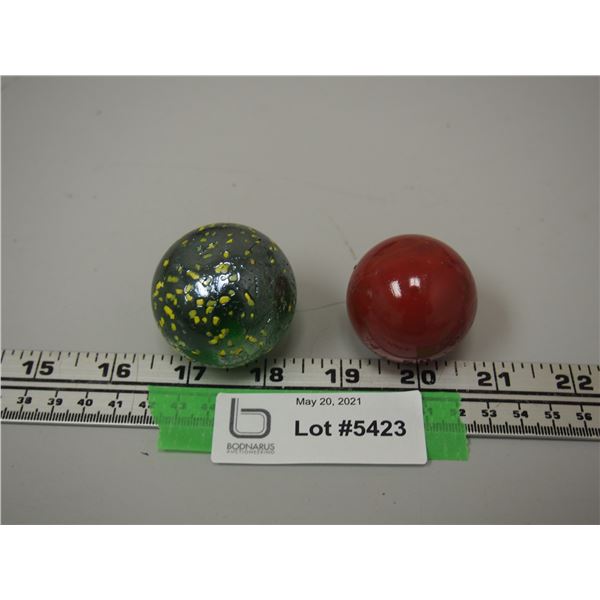 (2X THE MONEY) Vintage Large Marbles