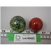 Image 3 : (2X THE MONEY) Vintage Large Marbles