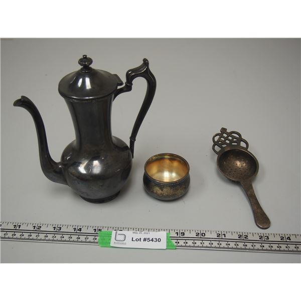 (3) Silver Plated Items