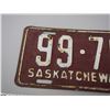 Image 2 : 1949 Sask Licence Plate