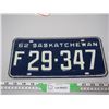 Image 1 : 1962 Sask Licence Plate