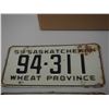 Image 2 : 1959 Pair of Sask Licence Plates