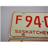 Image 2 : 1971 Pair of Sask Licence Plates