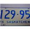 Image 2 : 1976 Pair of Sask Licence Plates