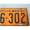 Image 2 : 1950 Pair of Sask Licence Plates