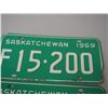 Image 2 : 1969 Sask Licence Plate (3 Consecutive Numbers)
