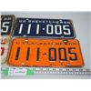 Image 3 : 1958, 60, 62, 63 Sask Licence Plates Same Number