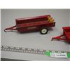 Image 2 : (2) Ertl Toy Spreaders (Total Length 10.5" Long) (Missing Pieces)