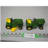 Image 3 : (2X THE MONEY) Ertl John Deere Lawn Mower and Tractor