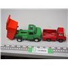 Image 3 : Tootsie Toy Small Dump Truck Plus Japan Metal Small Truck Dump Truck (5 3/4" Long) (Truck 4" Long)