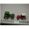 Image 1 : John Deere 3140 Metal Tractor plus International 784 Metal Toy Tractor (J.D. 5" Long) (Int 4" Long)