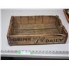 Image 4 : 7up Wooden Crate (17 3/4" Long)