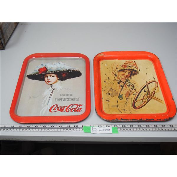 (2X THE MONEY) Coca Cola Trays