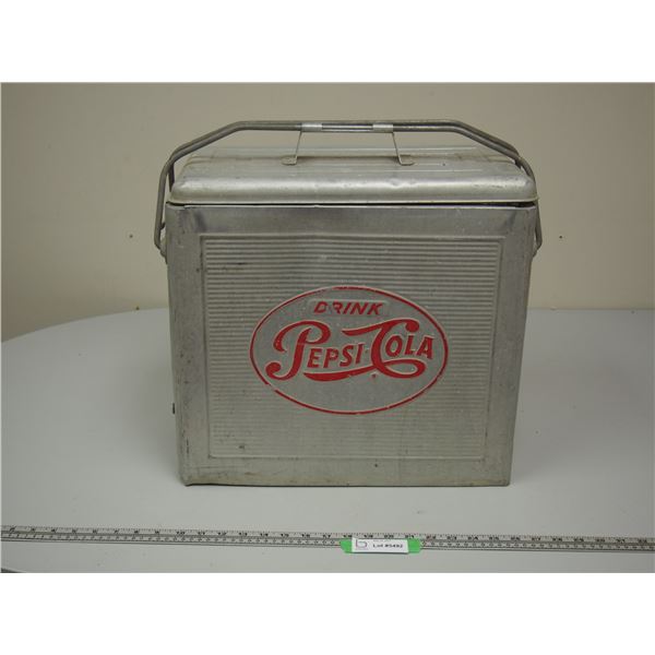 Vintage Pepsi Cola Cooler (16 x 17.5" L)