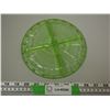 Image 3 : Uranium Glass Dish (7 1/4" Diameter)