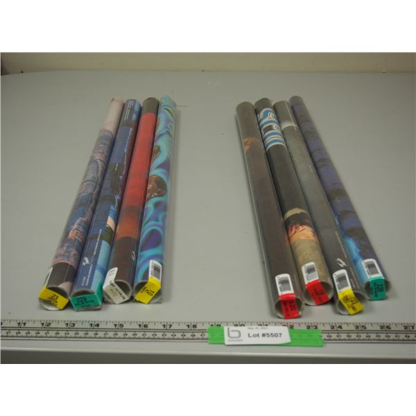 (2X THE MONEY) Total 8 NOS Posters Stone Cold, Sailor Moon Group, Looney Tunes, Etc