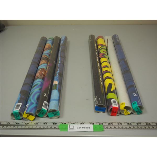 (2X THE MONEY) Total 8 NOS Posters Puff Daddy, Sailor Moon Group, Rob Zombie Workout, Etc