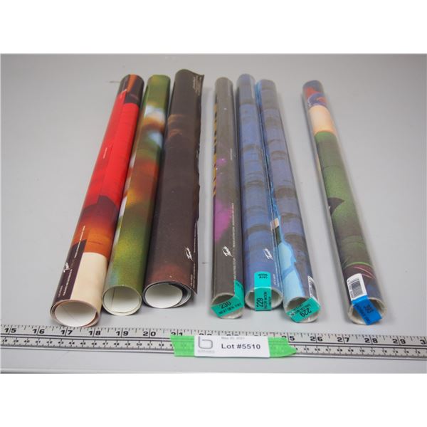 NOS Posters Hunch Back Group, Sailor Moon Group, Baywatch Total 7 (4 are sealed)