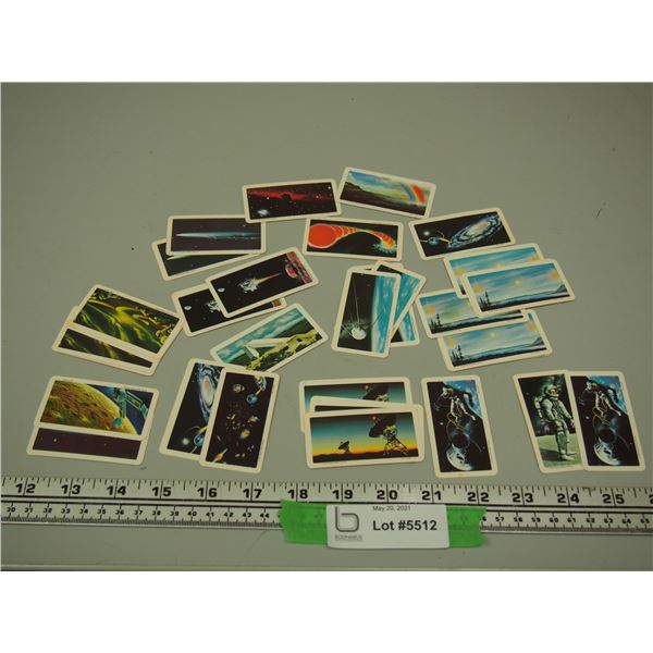 Red Rose Tea Cards The Space Age