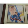 Image 2 : Limited Edition Original Art KRSI Collectibles Individually Numbered Print in Frame of Wayne Gretzky