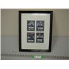 Image 1 : (4) Hockey Pictures in Frame (12.5" x 15.5")