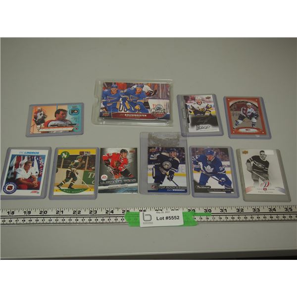 Upper Deck, Score, Pro Set, Parkhurst Hockey Cards in Plastic Sleeves
