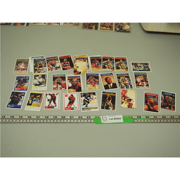 Lot of Misc Hockey and Basketball Stickers