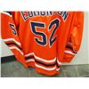 Image 3 : XL Edmonton #52 Russell Hockey Jersey Signed With Beckett Sticker 523151