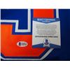 Image 6 : XL Edmonton #5 Smith Signed Hockey Jersey With Beckett Certificate (Great Condition)