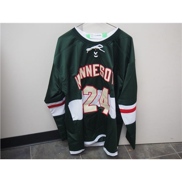 XL Minnesota #24 Dumba Signed Hockey Jersey With Beckett Certificate (Great Condition)