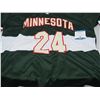 Image 4 : XL Minnesota #24 Dumba Signed Hockey Jersey With Beckett Certificate (Great Condition)