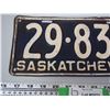 Image 2 : 1931 Sask Licence Plate