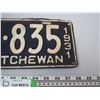 Image 3 : 1931 Sask Licence Plate