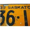 Image 4 : (2X THE MONEY) 1939, 42, Sask Licence Plates
