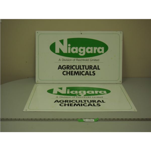 (2X THE MONEY) Niagara Tin Signs (18x30)
