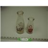 Image 1 : (2X THE MONEY) Vintage Milk Bottles Coop and Palm