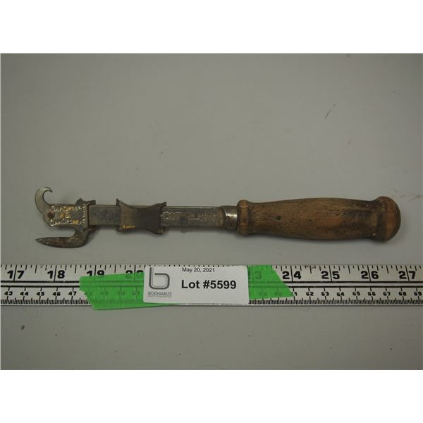 Vintage Sure Cut Cap Lifter, Can Opener, Pat 7-19-04