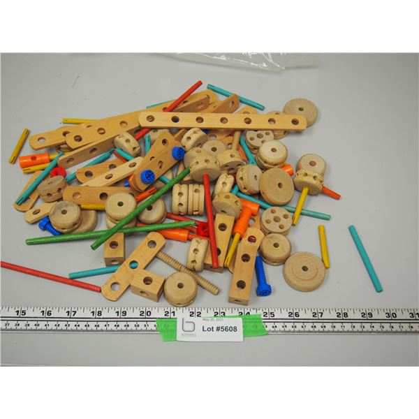 Lot of Tinker Toys