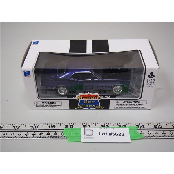 New Ray Muscle Car Collection 1/32 1970 Plymouth Cuda (NIB)
