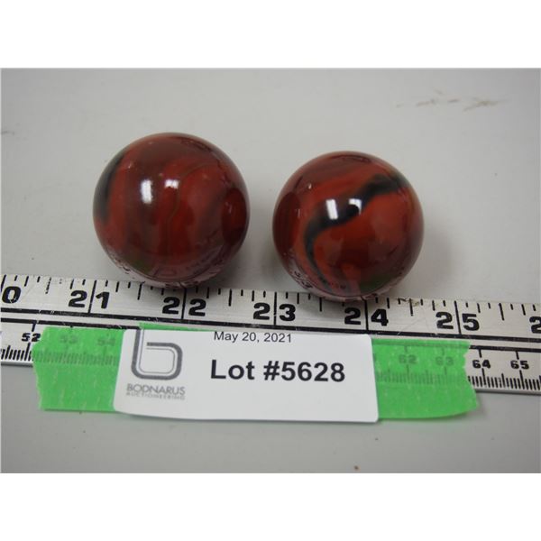 2 Large Marbles